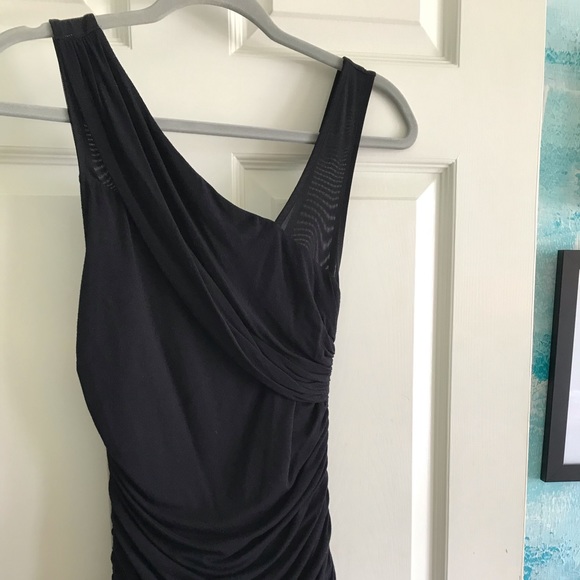 Express Black Fitted Dress - Picture 2 of 8